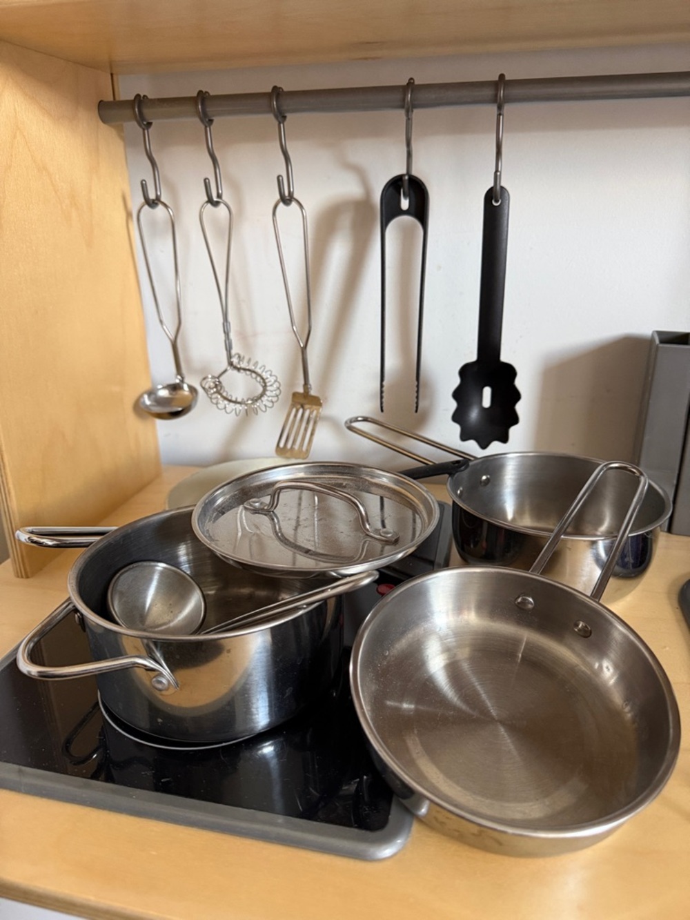 IKEA kids Stainless Steel Cookware Set Toy